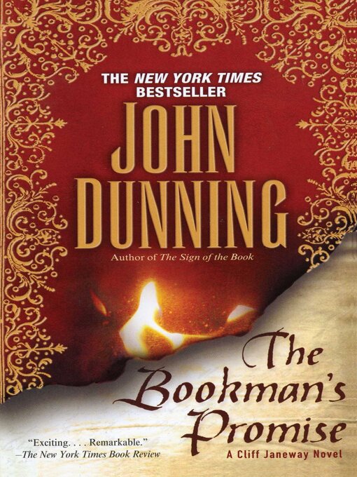 Title details for The Bookman's Promise by John Dunning - Wait list